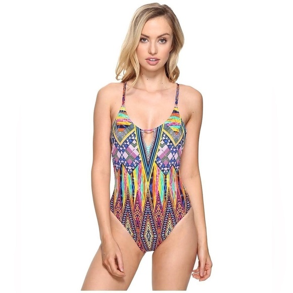 La Blanca Color Me Happy One Piece Swimsuit 4 - Picture 1 of 6